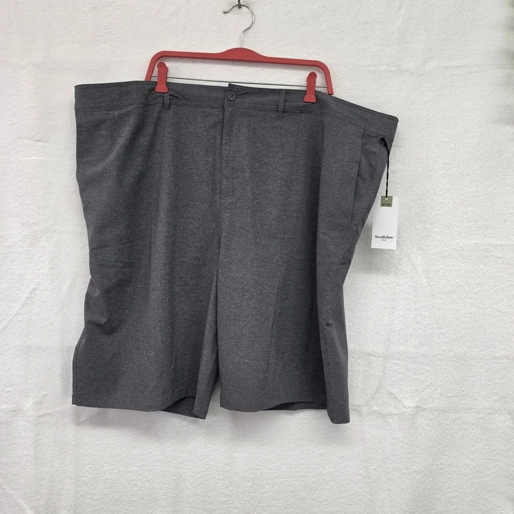 *NWT* Goodfellow & Co Men Big & Tall Hybrid Swim Shorts Gray Heather w50